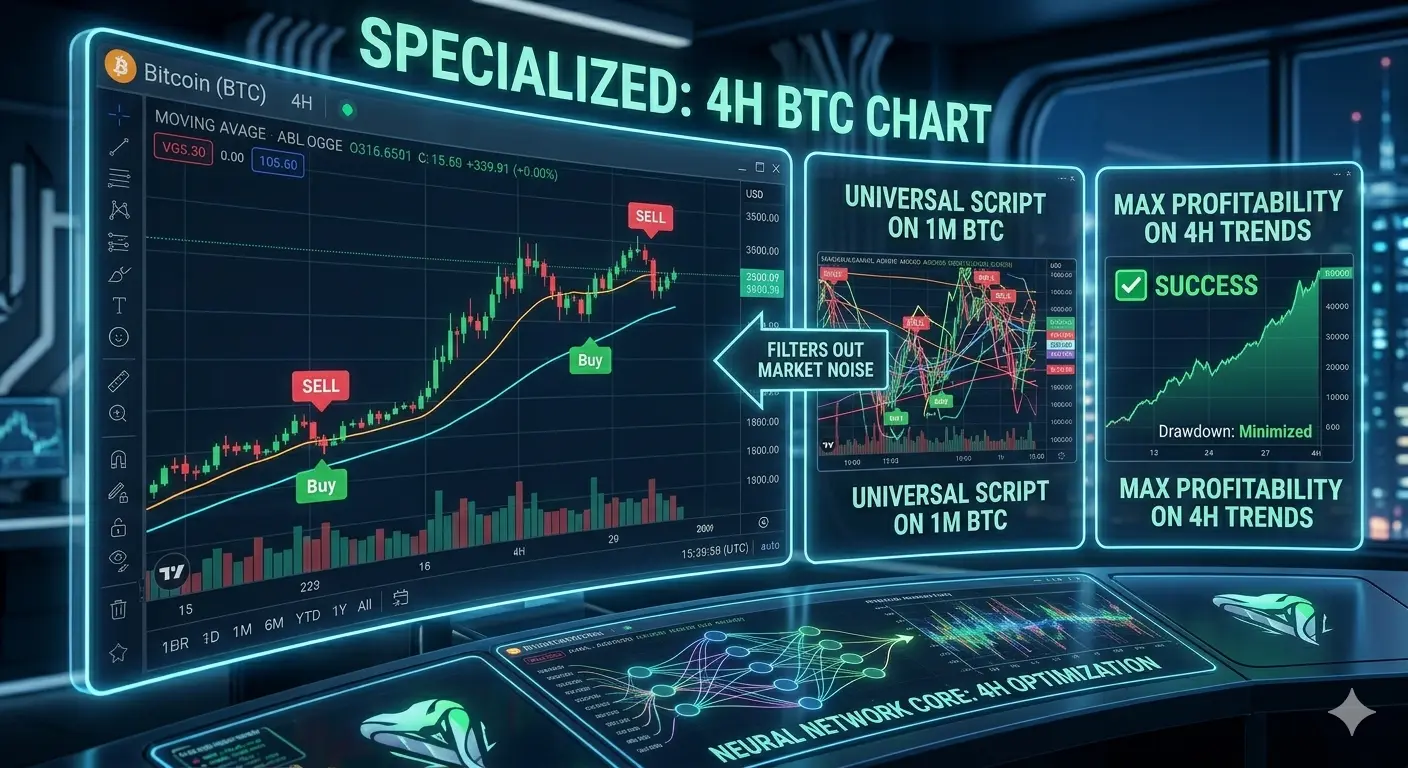 Precision on 4H BTC